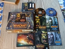 WarCraft III Battle Chest (PC, 2003) Game & Expansion Pack with Guides TESTED!✅