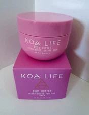 {A21} KOA LIFE - Body Butter Hydra-Boost For Skin - 4.06 oz / 120 mL - NIB