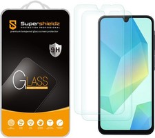 2-Pack Anti-Scratch Tempered Glass Protectors for Samsung Galaxy A16 5G