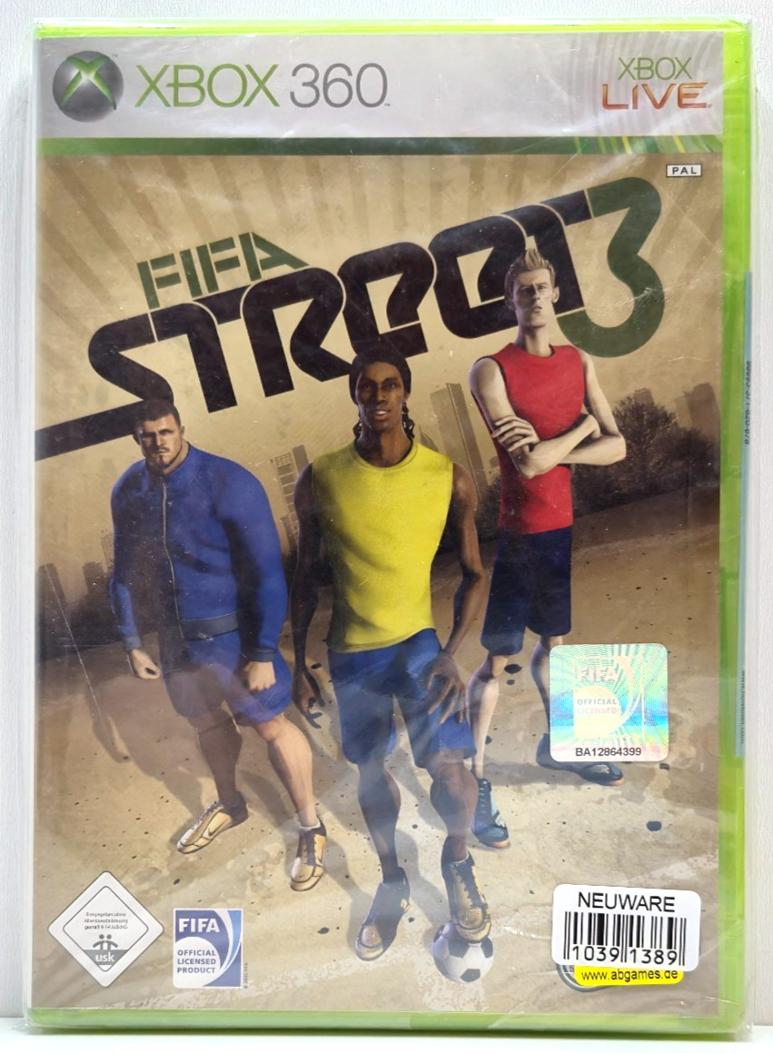 Fifa Street 3 - Microsoft Xbox 360 - Avec Mode D'Emploi - USK0 - Neuf & OVP