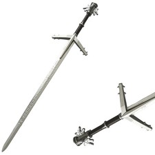 41 Inch Medieval Foam Hunting Long Sword for Cosplay LARP Costume Halloween
