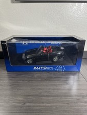 Autoart Honda S2000 Diecast Car American Version #73206 LHD Black 1/18 NEW!
