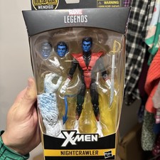 Marvel E6115 6in. Legends X-Men Build Wendigo Nightcrawler Action Figure