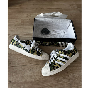 adidas gazelle silver green womens Adidas Mens Superstar80's Bape Shoes  Extra Butter