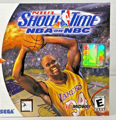 Show Time NBA on NBC (2000) - Sega Dreamcast Game - Disk & Manual