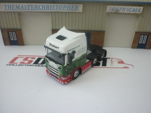 Camion moderno pressofuso Oxford 1:76th Roadscene Scania serie R Eddie Stobart H110 - Foto 2 di 4