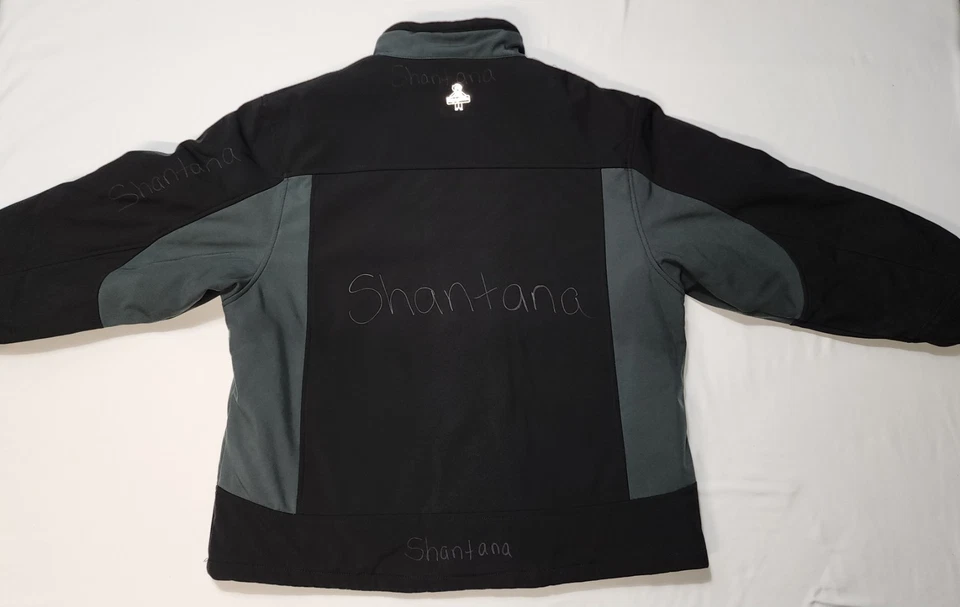 Chaqueta Softshell Aislada Refrigiwear Negra/Oliva Oscura Estilo 0490R Talla XL Foto 4 de 4