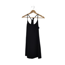 Quince Ultra-Form Active Dress Black Basic Sleeved S
