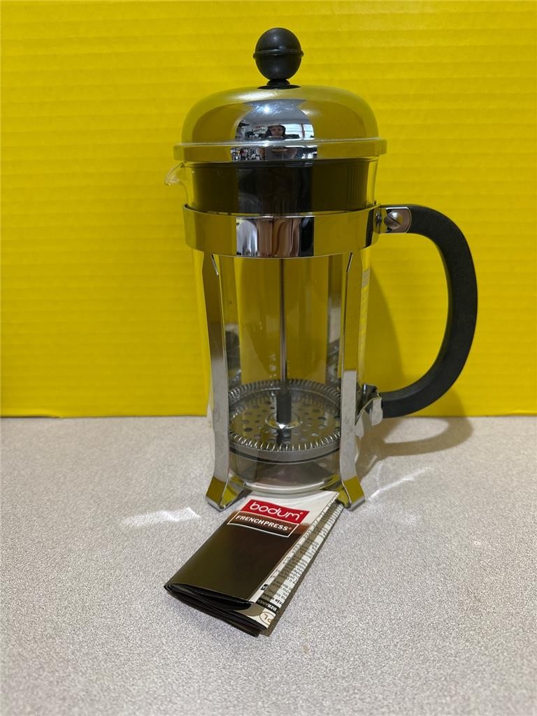 Bodum 17oz 4 Cup Chambord French Press Coffee Maker New