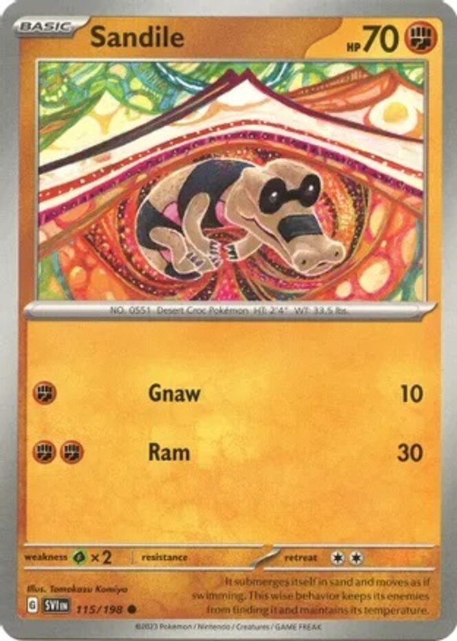 Sandile - 115/198 - Common - Near Mint
