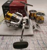 SHIMANO STRADIC 2500MgFB SPINNING FISHING REEL w/2 EXTRA SPOOLS ULTRA-to-LIGHT