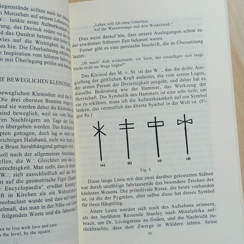Das verborgene Leben in der Freimaurerei. Leadbeater 33 Freimaurer Loge - Bild 4 von 4