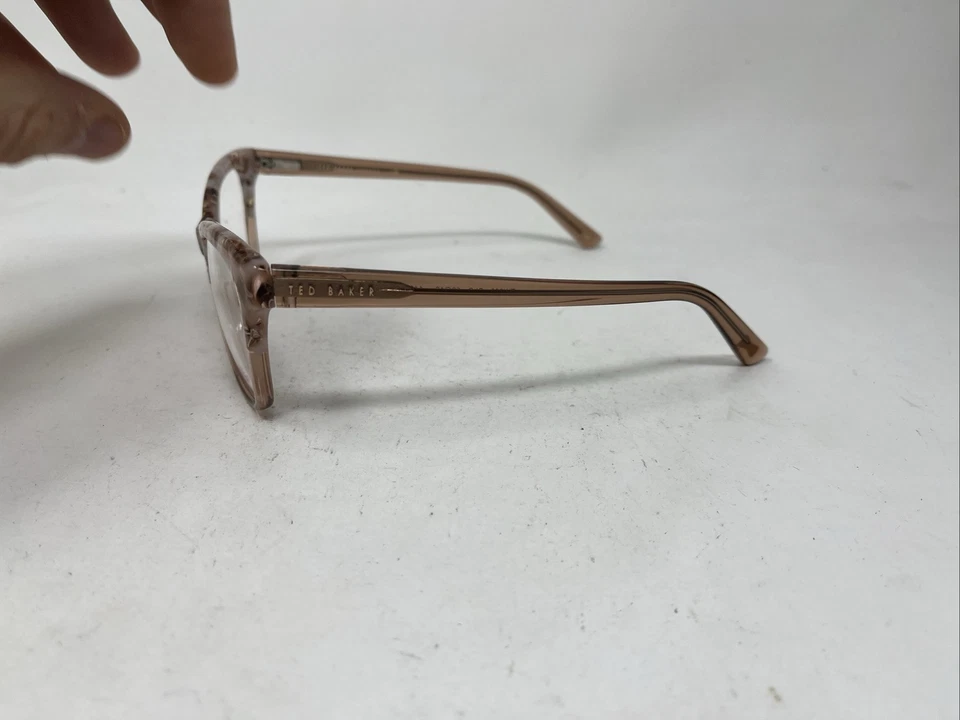 GAFAS TED BAKER TW009 BLS 53-16-140 B:42 MARRÓN CLARO TRANSPARENTE BISAGRA FLEXIBLE SG87 Foto 2 de 4