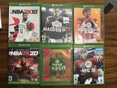 Lot Of 6 Xbox One Sports Games