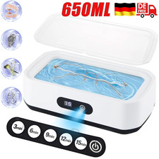 Ultraschall Reinigungsger&auml;t 650ml Reiniger Bad Brillenreiniger Schmuckreiniger