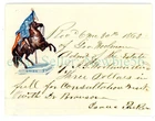 Civil War Patriotic Stationary - DOCTORS BILL - 1863 Union Letterhead