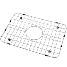 Sink Grid 18" X 12-1/2", Centered Drain with Corner Radius 1-1/2", NLW1812C