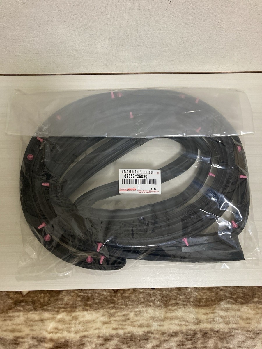 Toyota Genuine OEM 67862-26030 WEATHERSTRIP, FRONT DOOR, LH, Hiace