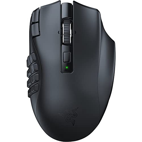 Razer Naga V2 HyperSpeed - Ergonomische Kabellose MMO Gaming Maus (19 Programmie - Afbeelding 2 van 6