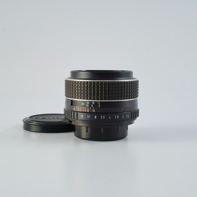 EXZELLENTER PENTAX SMC TAKUMAR 50mm F/1.4 Für M42 Festbrennweite Objektiv