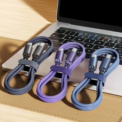 USB C To Type C Data Cable For Fast Charging And Data Transfer PD100W Charging