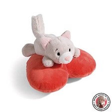 NEW NICI Plush Love Cat Fluffy Lieplate 13cm