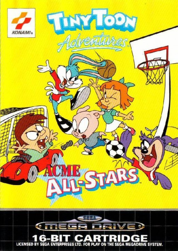 Mega Drive - Tiny Toon Adventures: ACME All-Stars mit OVP sehr guter Zustand