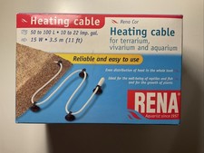 RENA Heating Cable For Terrarium, Vivarium And Aquarium - New