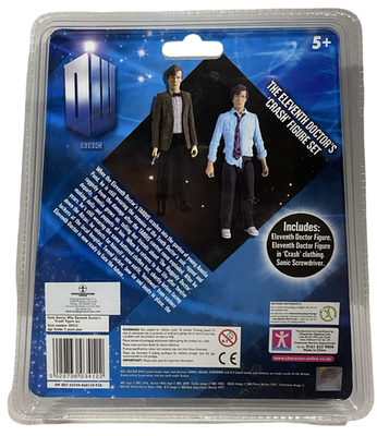 Doctor Who Eleventh Doctor Crash Set Action Figures NEW 11th Dr