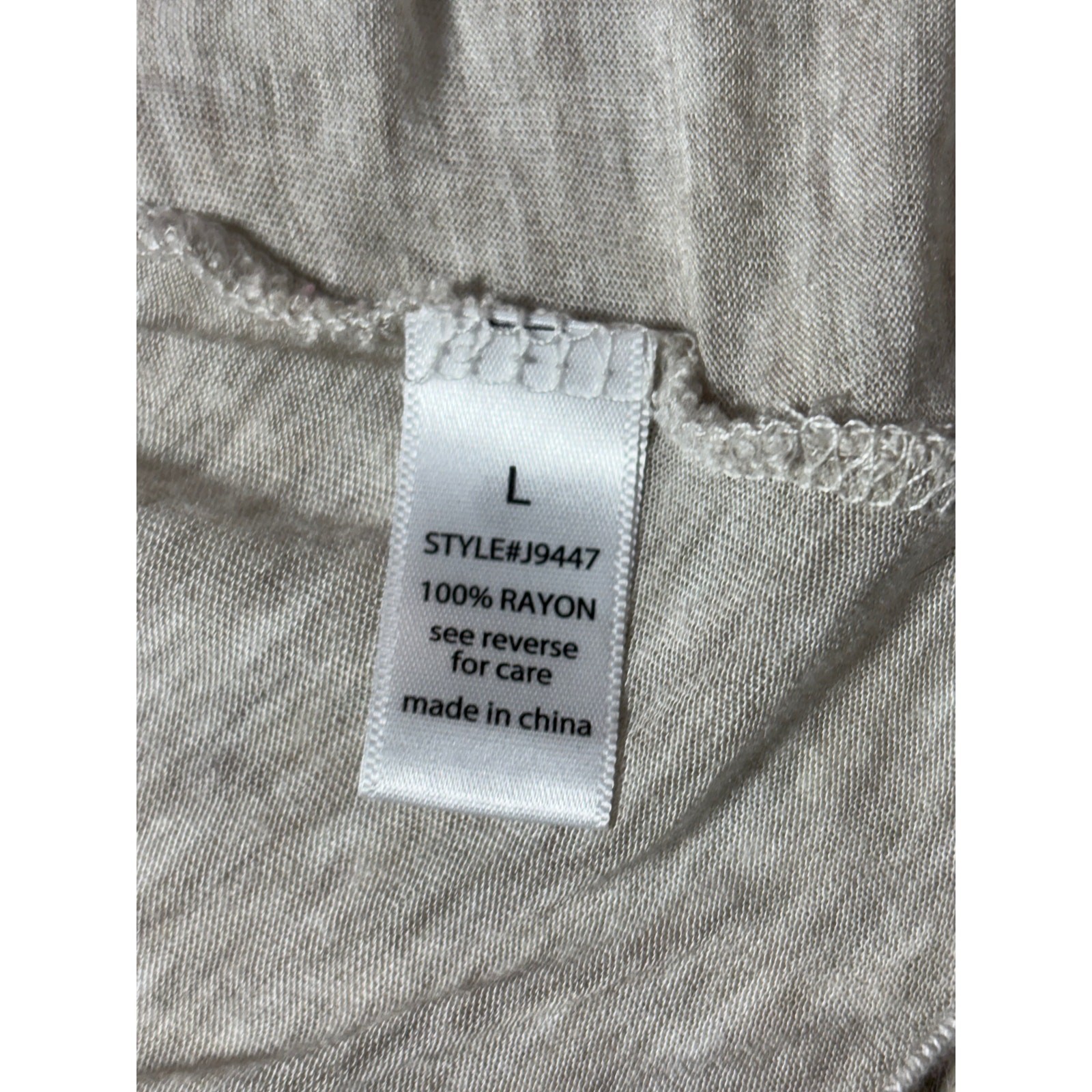 Active Basic Womens L Tan Lightweight Long Sleeve… - image 5