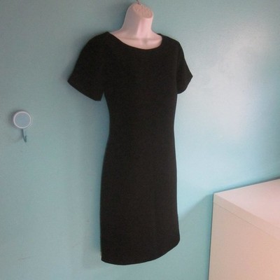 Daniel Hechter Size S  Classic Black Sheath Classic Uniform Dress 4 /6