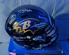 Mark Andrews/Isaiah Likely Dual Signed & Inscribed Speedflex Ravens Helmet COA