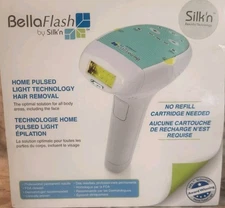 BellaFlash by Silk'nHome Pulsed Light Technology Hair Removal System New 