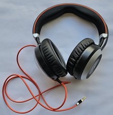 Jabra Evolve 80 HSC019 Wired Over-Ear ANC Headset   Case Included No Controller