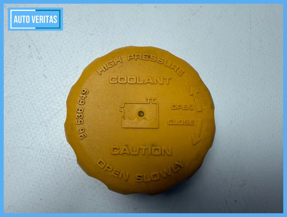 Original Opel Saab closure/cooler cover compensation tank cover 96536649 - Image 4 of 4