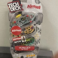 Tech Deck Almost 4 Pack Finger Boards New
