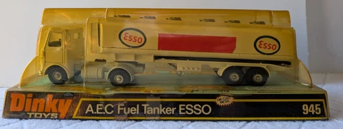 Vintage Dinky #945 A.E.C. Fuel Tanker ESSO Truck NEW Original Packaging