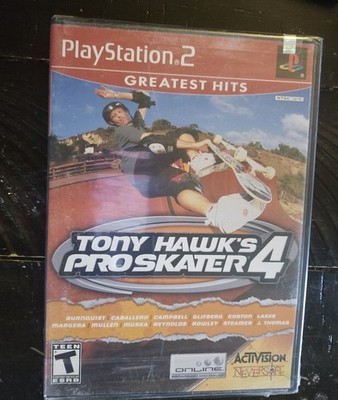 Tony Hawks Pro Skater 4 Sony Playstation 2 Greatest Hits Ps2 Factory Sealed