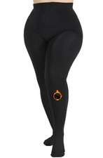 MERYLURE Plus Size Fleece Lined Tights, Warm Winter X-Large-XX-Large, Black