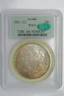 1891-CC Morgan Dollar PCGS MS64 CAC