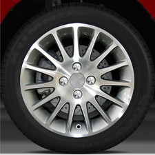 15x6 Factory Wheel Light Blueish Metallic Silver For 2004-2005 Honda Civic