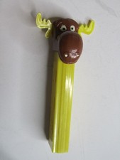 Vintage PEZ Bullwinkle Yellow Stem Austria Pat 2620061 1st Series HTF Rare