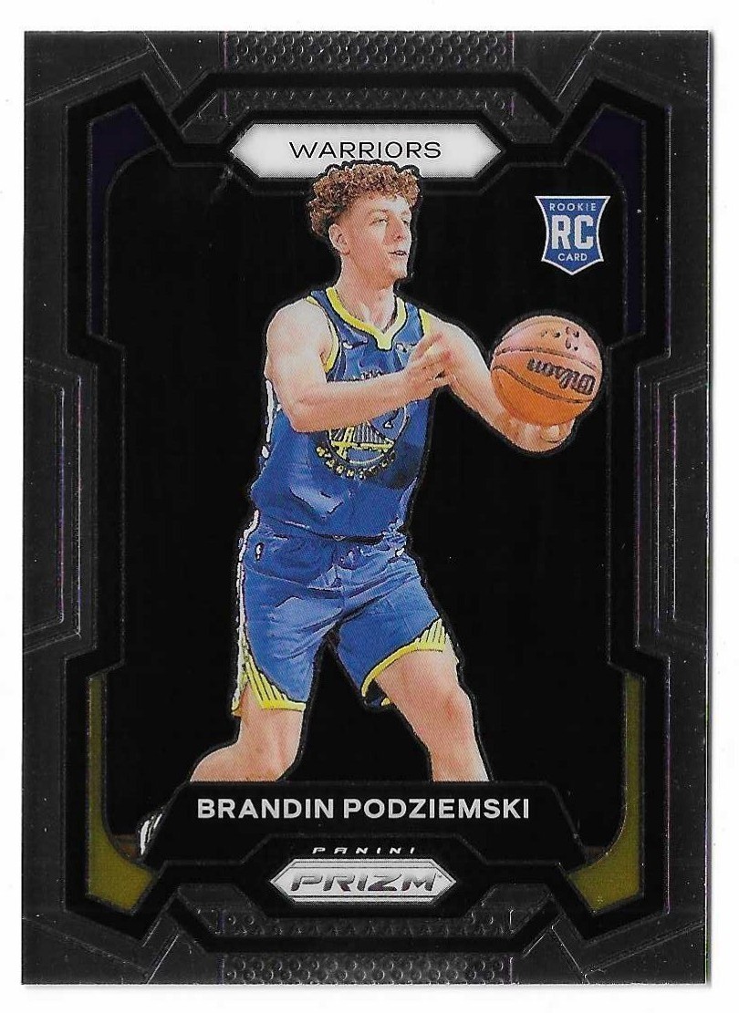 2023-24 Panini Prizm Brandin Podziemski Rookie #147 Golden State Warriors RC