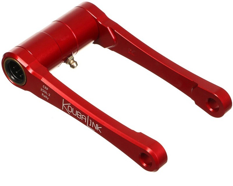 Poser les pieds à plat avec le kit d'abaissement KOUBALINK Honda CRF250L Rally