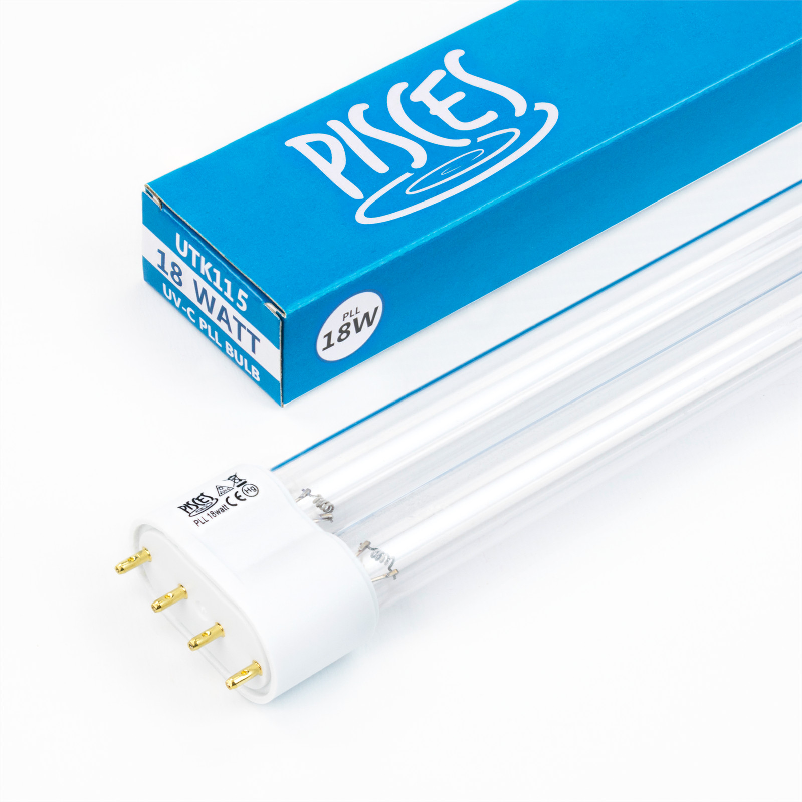 PISCES 18W WATT PLL POND UV BULB REPLACEMENT SPARE LIGHT TUBE FOR FILTER 217MM