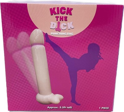 Island Dogs Kick The Dick  Giant Inflatable Kickboxing Penis for Bachelorette...