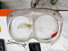 1958 58 Chevrolet Impala Scheinwerfer Einfassung Rand OEM Bel Luft Biscayne