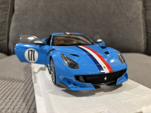 1/18 BBR Ferrari F12 TDF Blue # 171 Diecast Brand New - Picture 9 of 24