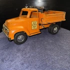 VINTAGE TONKA 1956 STATE HI WAY DEPARTMENT HYDRAULIC SIDE DUMP TRUCK  ORIGINAL