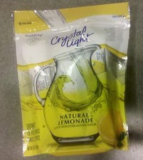 Crystal Light Natural Lemonade Drink mix - 2 quart Pitcher Packs - makes 32 qts